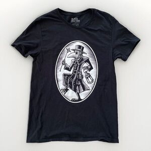 Black‎ Matter T Shirt Mens M Black Plague Doctor Brian Reedy Art Graphic